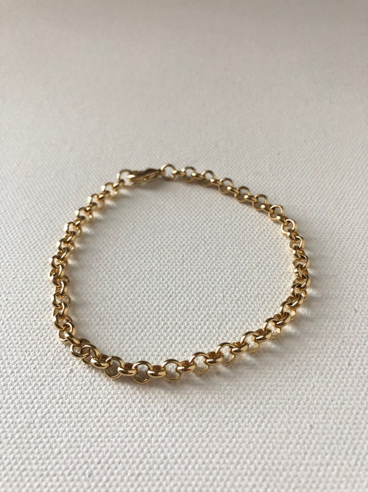 Bracelet ~ Large Gold Tiffany Chain
