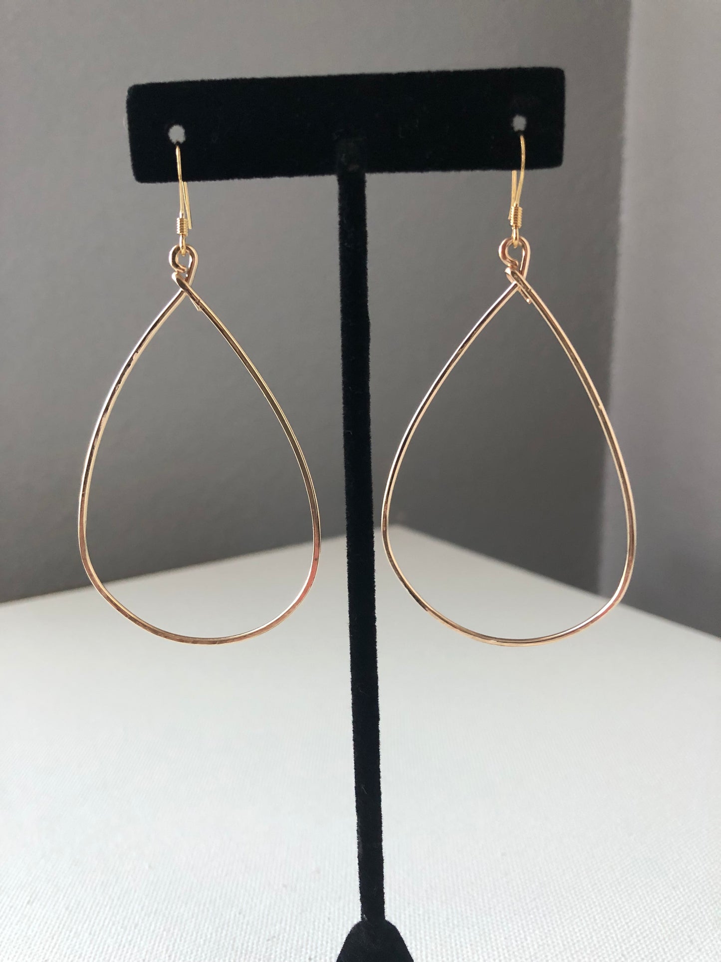 Hoop Crescent Earrings