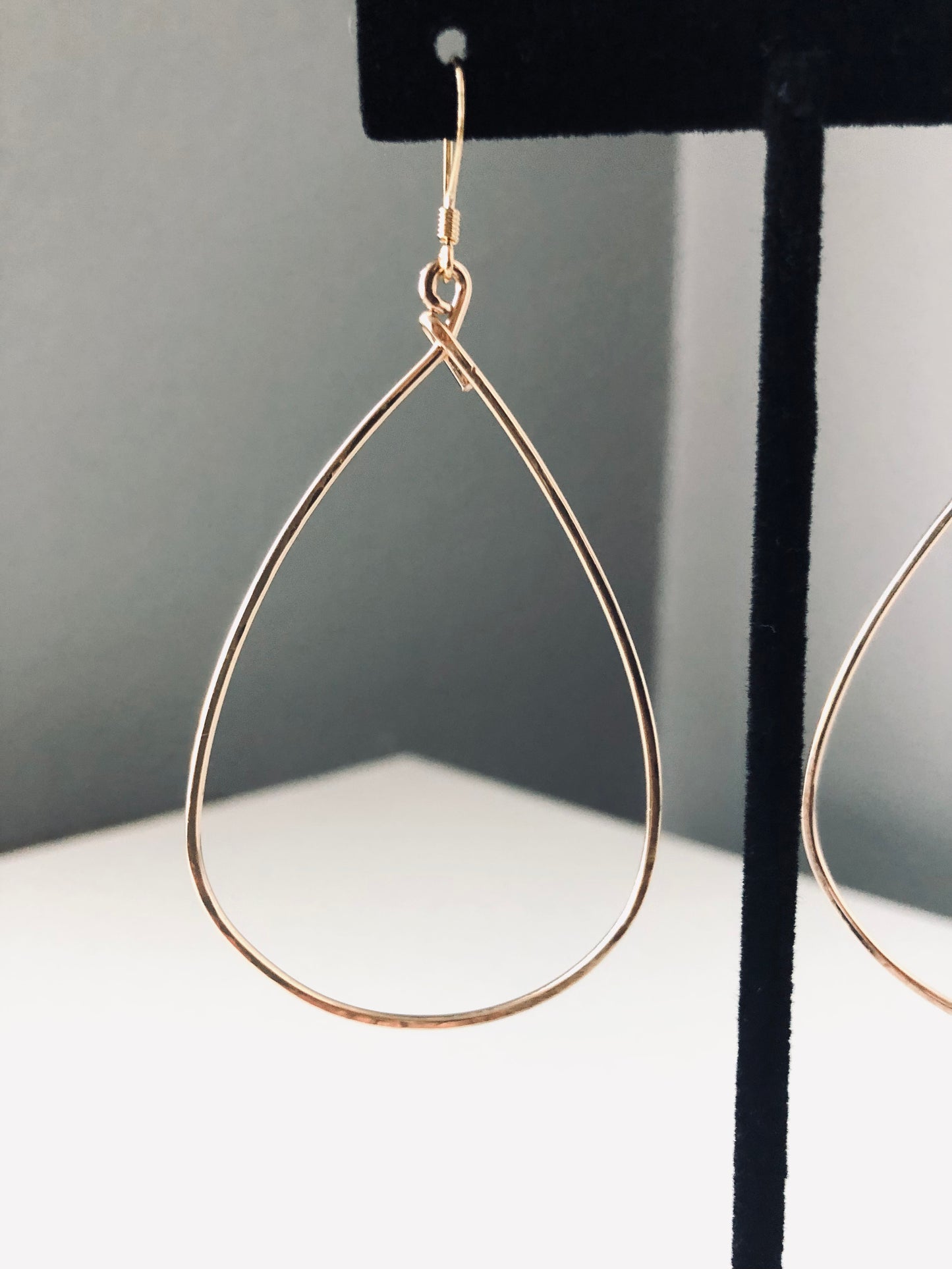 Hoop Crescent Earrings